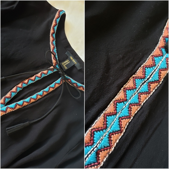 ❌SOLD❌F21 Boho Top - Picture 4 of 4